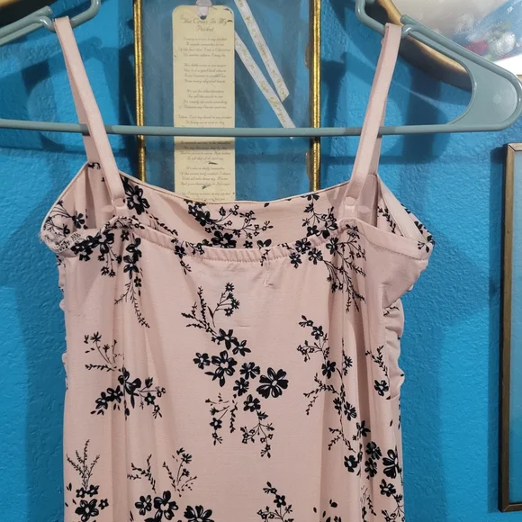 Urban Heritage Asymmetrical Pink Floral Dress - Picture 8 of 9